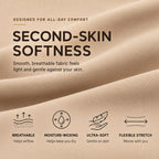 Detailed view of soft 100% cotton gusset lining inside MemoSkin women's daily lace briefs for breathable skin comfort
