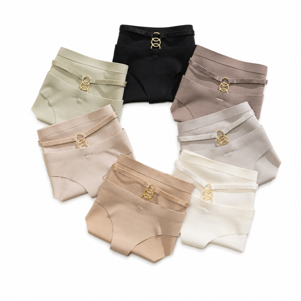 MemoSkin women's lightweight no-show lace briefs in low-rise slim fit for seamless everyday comfort