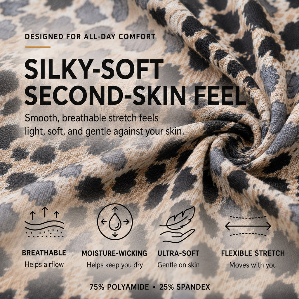 Infographic explaining the silky-soft second-skin feel of MemoSkin briefs, crafted with 75% polyamide and 25% spandex stretch fabric for b