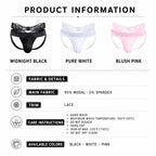Men’s jockstrap colors and 95% modal, 5% spandex material details